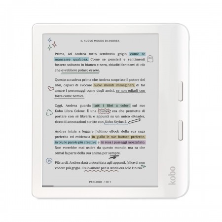 Rakuten Kobo Libra Colour e-book reader Touchscreen 32 GB Wi-Fi White