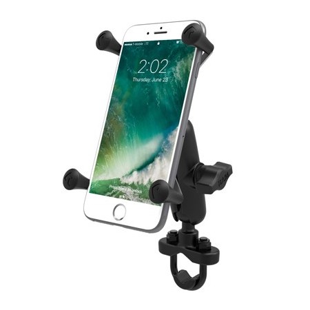 RAM Mounts X-Grip Large Phone Mount with Handlebar U-Bolt Base