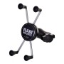 RAM Mounts X-Grip Large Phone Mount with Motorcycle Fork Stem Base