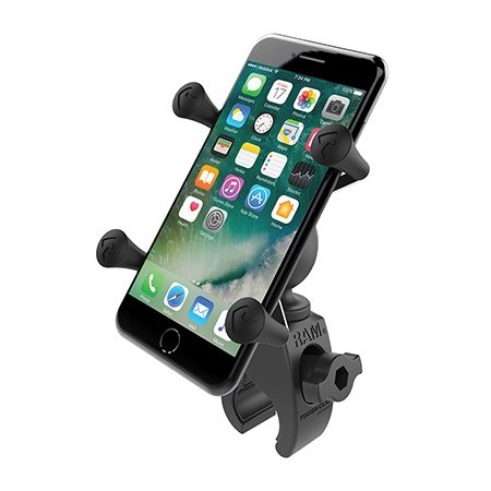 RAM Mounts X-Grip Phone Mount with Low Profile Tough-Claw Base