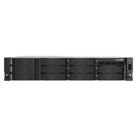 QNAP TS-855EU-8G server NAS e di archiviazione Armadio (2U) Intel Atom® C5125 8 GB DDR4 0 TB QuTS hero Nero