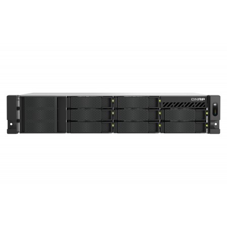 QNAP TS-855EU-RP NAS Rack (2U) Intel Atom® C5125 8 GB DDR4 0 TB QuTS hero Preto