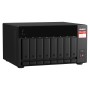 QNAP TS-873A NAS Tower Ryzen Embedded V1500B 8 GB DDR4 30,72 TB SSD QuTS hero Nero