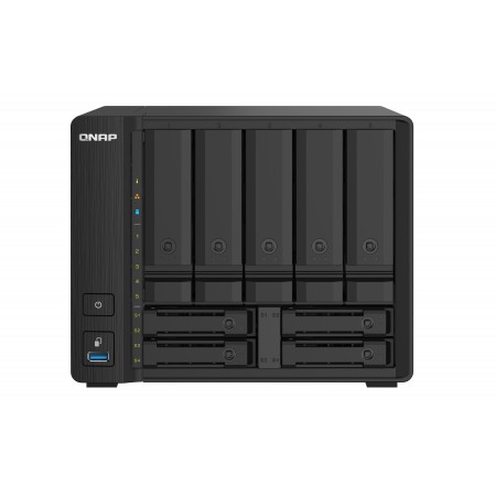 QNAP TS-932PX NAS Tower Annapurna Labs Alpine AL-324 4 GB DDR4 0 TB QNAP Turbo System Preto