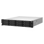 QNAP TS-h1887XU-RP NAS Armadio (2U) Intel Xeon E E-2334 16 GB DDR4 0 TB QuTS hero Nero, Bianco
