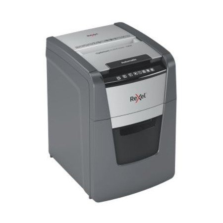 Rexel AutoFeed+ 100X automatic shredder, P-4, cuts confetti cut (4x28mm), 100 sheets, 34 litre bin