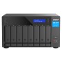 QNAP TVS-h874 NAS Tower Intel® Core™ i5 i5-12400 32 GB DDR4 0 TB QuTS hero Nero