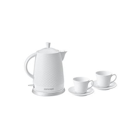 Concept RK0040 electric kettle 1.5 L 1500 W White