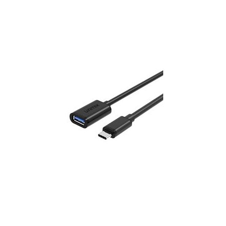 UNITEK Y-C476BK USB cable USB 3.2 Gen 1 (3.1 Gen 1) 0.2 m USB C USB A Black