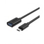 UNITEK Y-C476BK USB cable USB 3.2 Gen 1 (3.1 Gen 1) 0.2 m USB C USB A Black