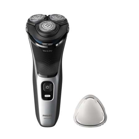 Philips S3143/00 men's shaver Rotation shaver Trimmer Black, Silver