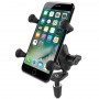 RAM Mounts X-Grip Phone Holder with Motorcycle Fork Stem Base