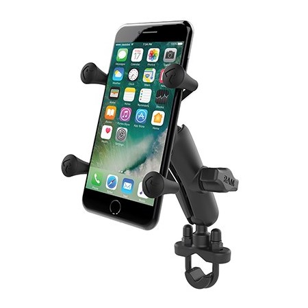 RAM Mounts X-Grip Phone Mount with Handlebar U-Bolt Base