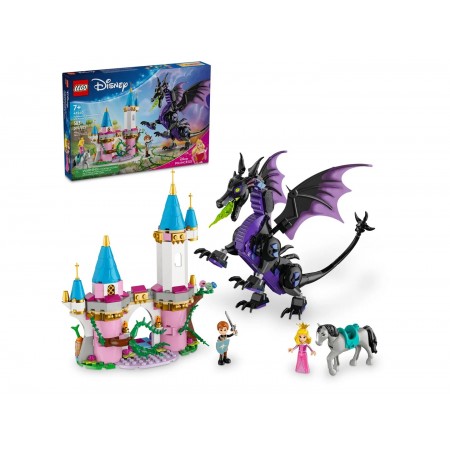 Blocks LEGO DISNEY 43240 Maleficent's Dragon Form and Aurora's Castle