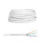 Vultech SC13002-100 cabo de rede Branco 100 m Cat5e U UTP (UTP)