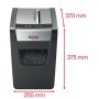 Rexel Momentum X410-SL distruggi documenti Triturazione incrociata Nero, Grigio