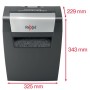 Rexel Momentum X308 distruggi documenti Taglio a particelle Nero, Grigio