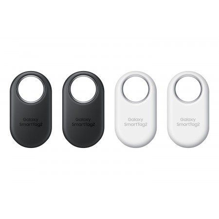 Samsung Galaxy SmartTag 2 EI-T5600 4 Per Pack 2x black+ white Item Localizador Grafite, Branco