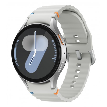 Samsung Galaxy Watch7 3,81 cm (1.5") AMOLED 44 mm Digital 480 x 480 pixels Ecrã táctil 4G Prateado Wi-Fi GPS