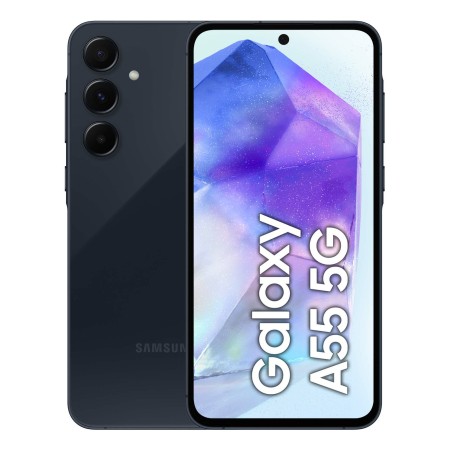 Samsung Galaxy A55 5G SM-A556 16,8 cm (6.6") Dual SIM híbrido Android 14 USB Type-C 8 GB 256 GB 5000 mAh Azul marinho