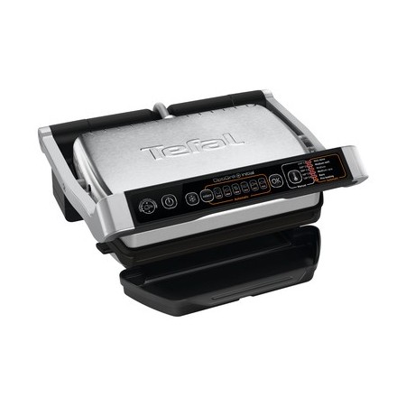 Tefal GC706D34 raclette grill Black,Stainless steel