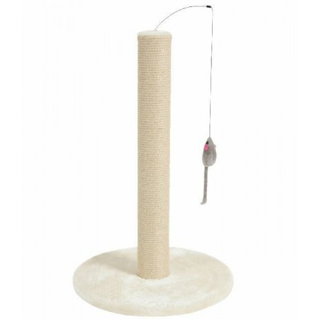 Zolux Cat scratching post with toy - beige