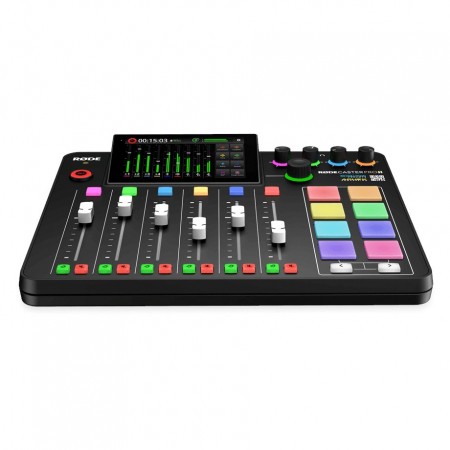 RODECaster Pro II Podcast production studio Music production station Black