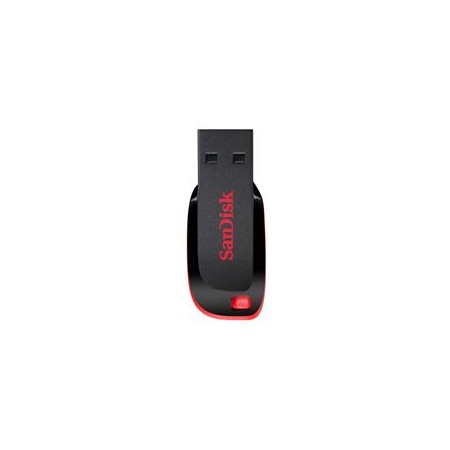 SanDisk Cruzer Blade USB flash drive 128 GB USB Type-A 2.0 Black, Red