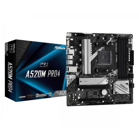 Asrock A520M Pro4 Socket AM4 micro  ATX