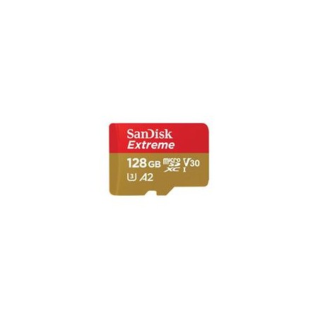 SanDisk Extreme 128 GB MicroSDXC UHS-I Class 10