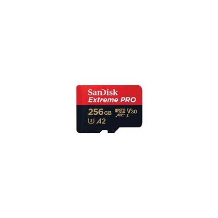 SanDisk Extreme PRO 256 GB MicroSDXC UHS-I Class 10