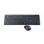 Gembird KBS-WCH-03 keyboard Mouse included Universal RF Wireless + USB QWERTY English Black