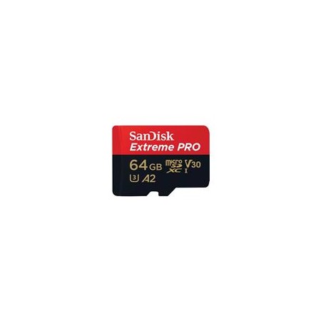 SanDisk Extreme PRO 64 GB MicroSDXC UHS-I Class 10