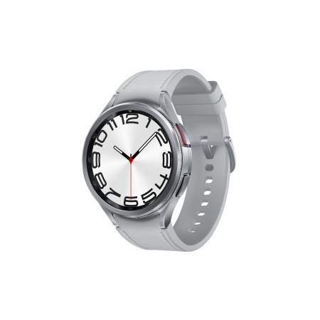 Samsung Galaxy Watch6 Classic 47 mm Digitale Touch screen Argento