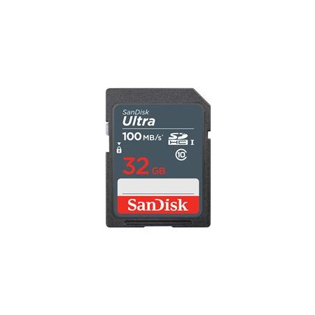 SanDisk Ultra 32GB SDHC Mem Card 100MB/s memory card UHS-I Class 10