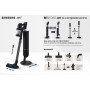 Samsung VS28C9784QK Aspirador vertical 2 em 1 Bateria Seco Sem bolsa 1200, 730 Preto