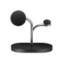 Samsung GP-PWU024WIABW Caricabatterie per dispositivi mobili Auricolare, Smartphone, Orologio intelligente Nero, Argento USB