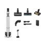 Samsung VS20B95843W Aspirador vertical 2 em 1 Bateria Seco Saco de pó 580 W Preto, Cromado, Branco