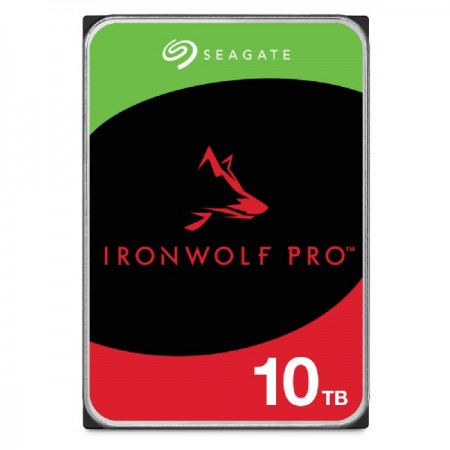 Seagate IronWolf Pro ST10000NT001 unidade de disco rígido 10 TB 7200 RPM 256 MB 3.5" Serial ATA III