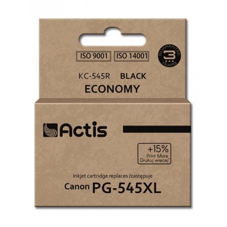 Actis KC-545R ink for Canon printer- Canon PG-545XL replacement- Standard- 15 ml- black