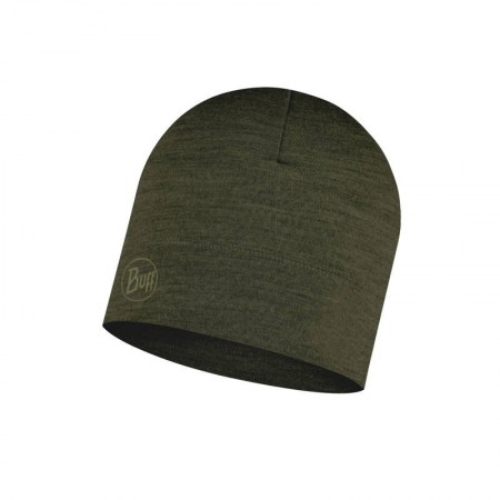 BUFF MERINO LIGHTWEIGHT BEANIE SOLID BARK onesize cap Standard