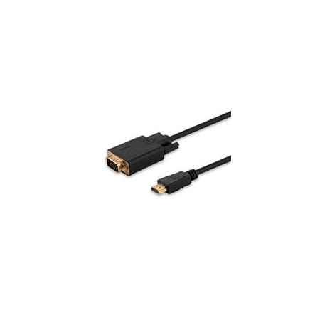 Savio CL-103 video cable adapter 1.8 m HDMI Type A (Standard) VGA (D-Sub) Black