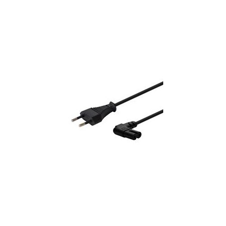 SAVIO CL-144 Power cable Black 3 m angled