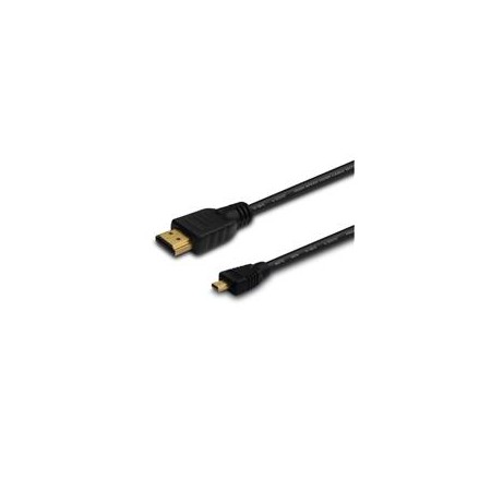 Savio CL-39 HDMI cable 1 m HDMI Type A (Standard) HDMI Type D (Micro) Black