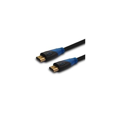 Savio CL-48 HDMI cable 2 m HDMI Type A (Standard) Black,Blue