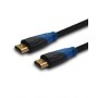 Savio CL-48 HDMI cable 2 m HDMI Type A (Standard) Black,Blue