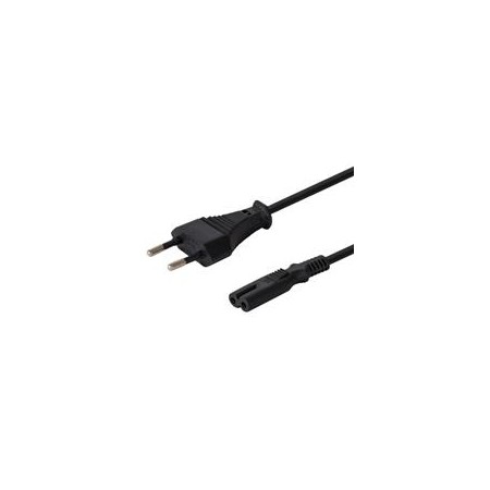 SAVIO Power cable 2pin (M) 3m CL-105 Black