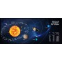 Gembird MP-SOLARSYSTEM-XL-01 Gaming mouse pad, extra large, "Cosmos" 350 x 900 mm