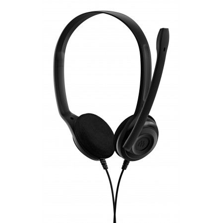 Sennheiser PC 5 CHAT Auscultadores Com fios Fita de cabeça Escritório Call center Preto