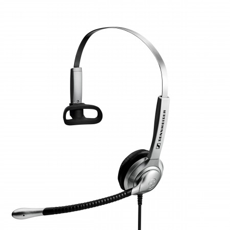 Sennheiser SH 335 Auscultadores Com fios Fita de cabeça Chamadas Música Preto, Prateado